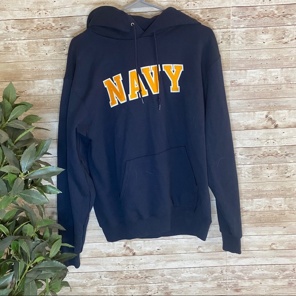 Champion Collegiate Navy Hoodie - Picture 1 of 3